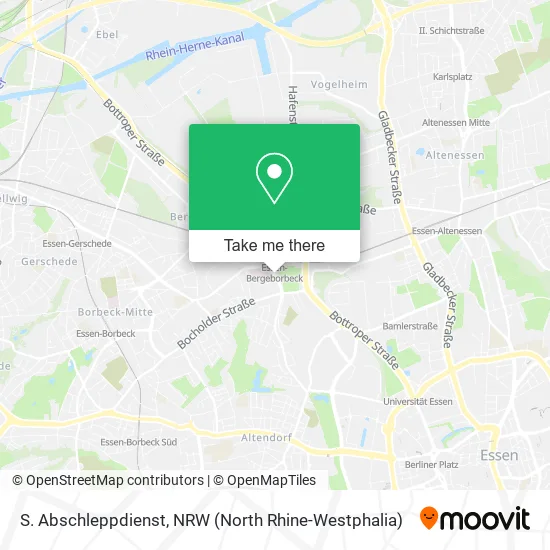 S. Abschleppdienst map