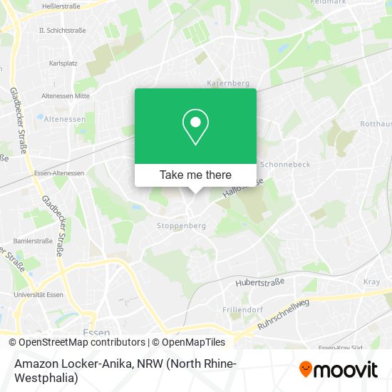 Amazon Locker-Anika map