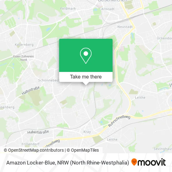 Карта Amazon Locker-Blue