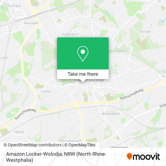 Amazon Locker-Wolodja map