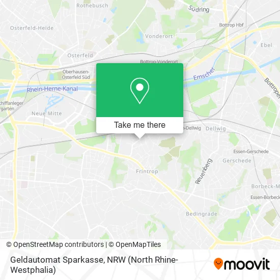 Карта Geldautomat Sparkasse