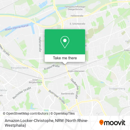 Карта Amazon Locker-Christophe