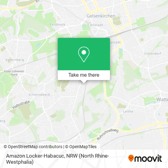 Карта Amazon Locker-Habacuc