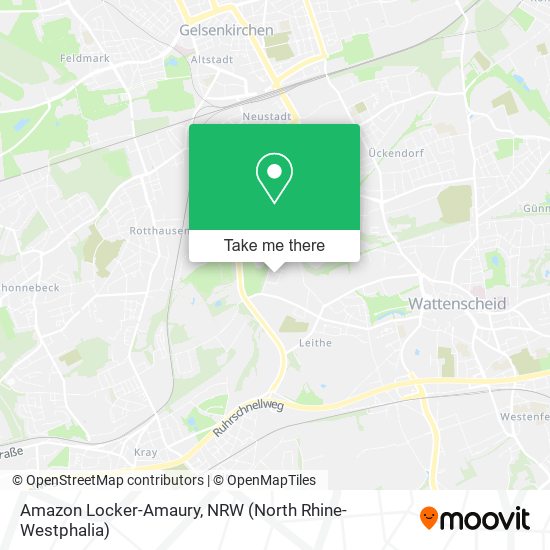 Amazon Locker-Amaury map