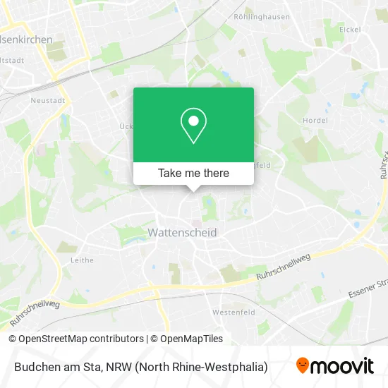 Карта Budchen am Sta