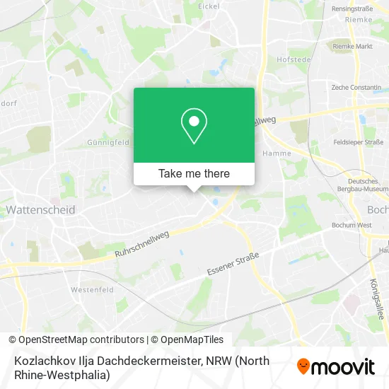 Карта Kozlachkov Ilja Dachdeckermeister