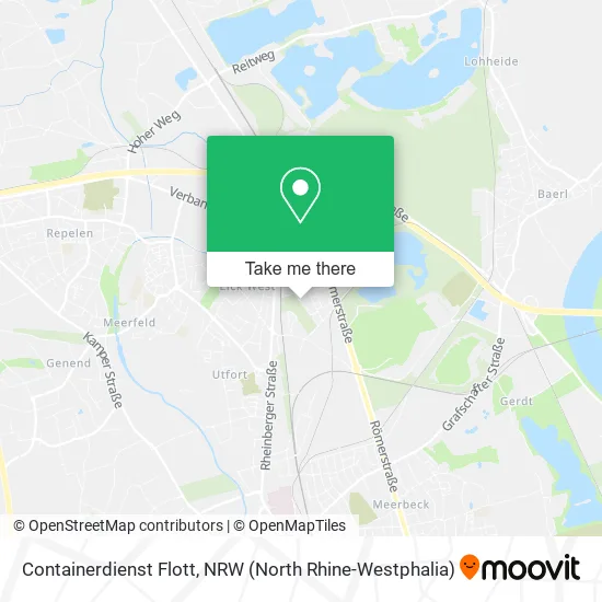 Карта Containerdienst Flott