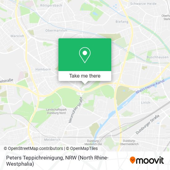 Peters Teppichreinigung map