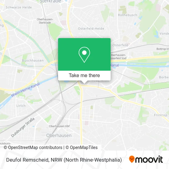 Карта Deufol Remscheid
