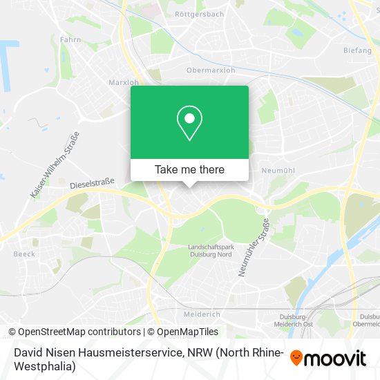 David Nisen Hausmeisterservice map