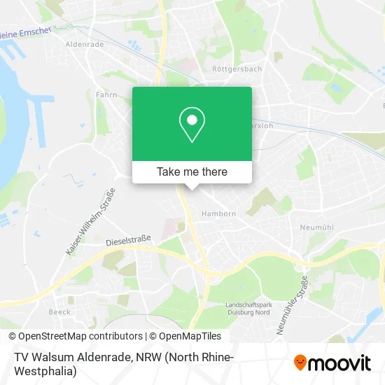 Карта TV Walsum Aldenrade
