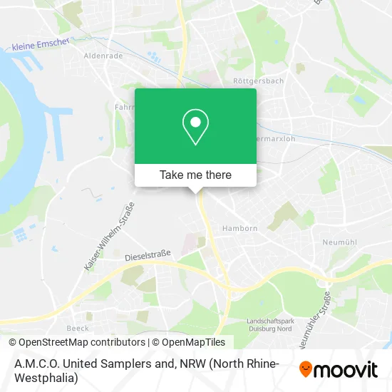 Карта A.M.C.O. United Samplers and