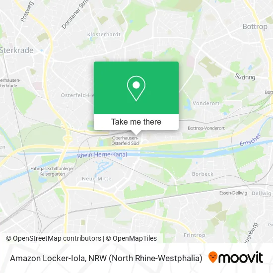 Карта Amazon Locker-Iola