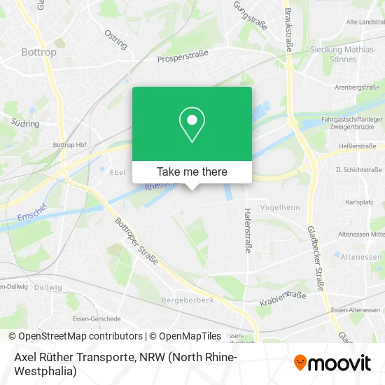 Карта Axel Rüther Transporte