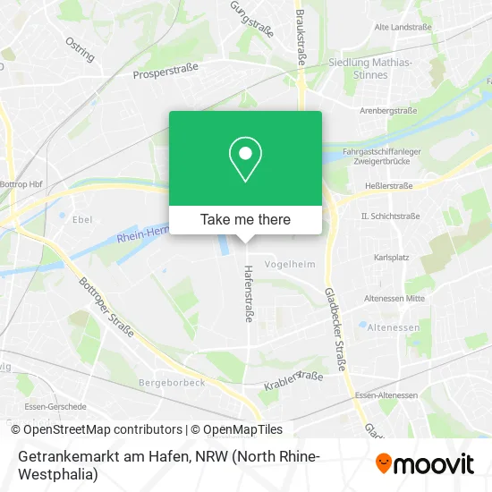 Карта Getrankemarkt am Hafen