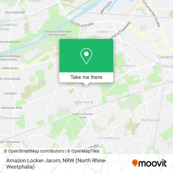 Amazon Locker-Jarom map