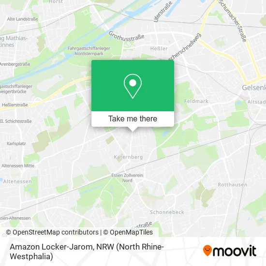 Карта Amazon Locker-Jarom