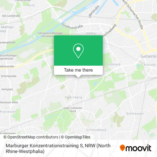 Карта Marburger Konzentrationstraining S