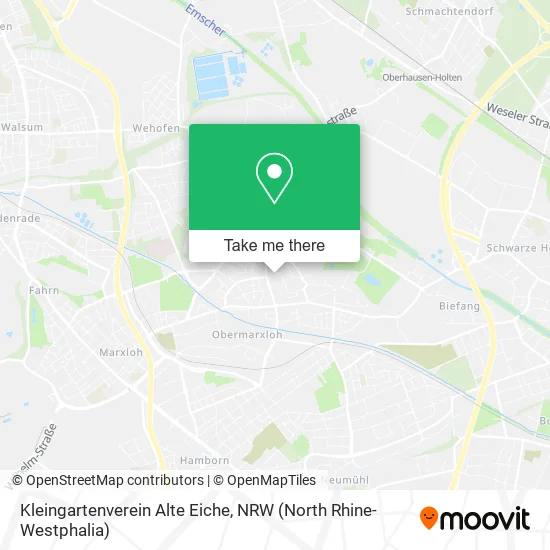 Карта Kleingartenverein Alte Eiche