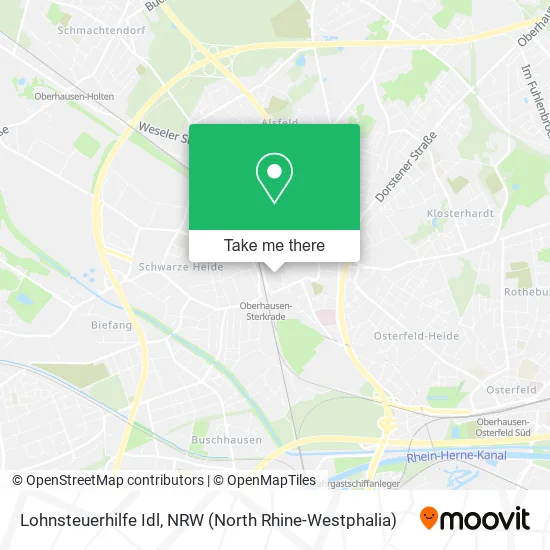 Карта Lohnsteuerhilfe Idl