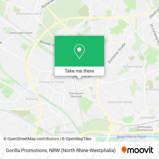 Карта Gorilla Promotions
