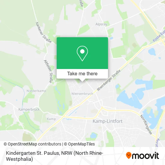 Kindergarten St. Paulus map