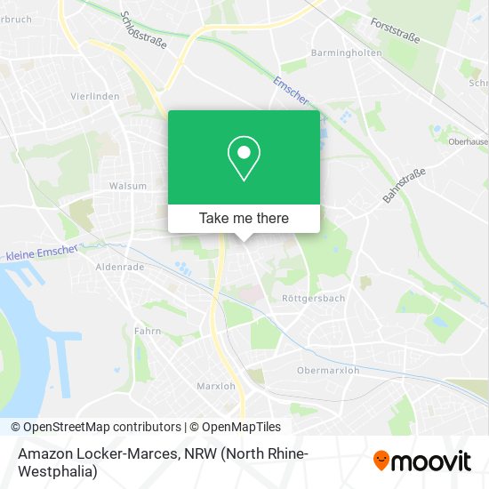 Amazon Locker-Marces map