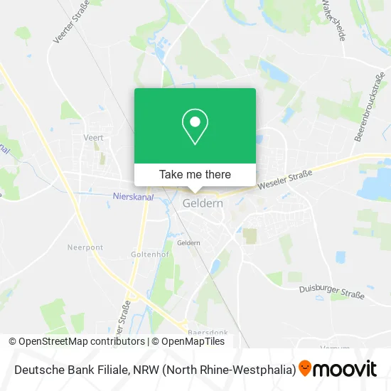 Карта Deutsche Bank Filiale