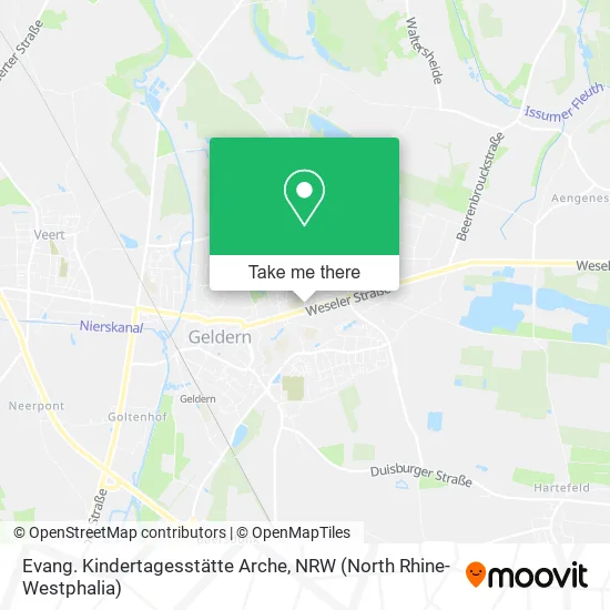 Карта Evang. Kindertagesstätte Arche