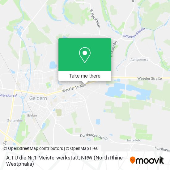 A.T.U die Nr.1 Meisterwerkstatt map