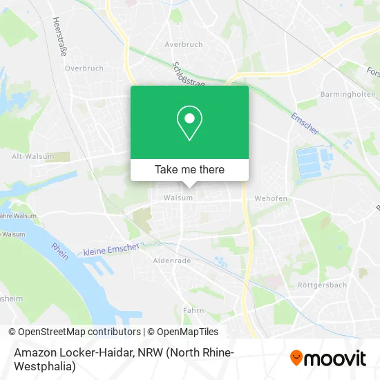 Карта Amazon Locker-Haidar
