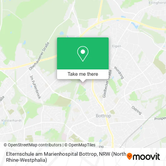 Карта Elternschule am Marienhospital Bottrop