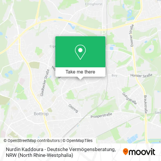 Карта Nurdin Kaddoura - Deutsche Vermögensberatung