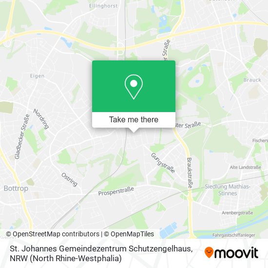 St. Johannes Gemeindezentrum Schutzengelhaus map