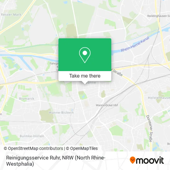 Карта Reinigungsservice Ruhr