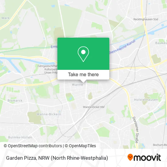 Карта Garden Pizza