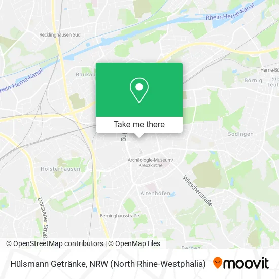 Карта Hülsmann Getränke