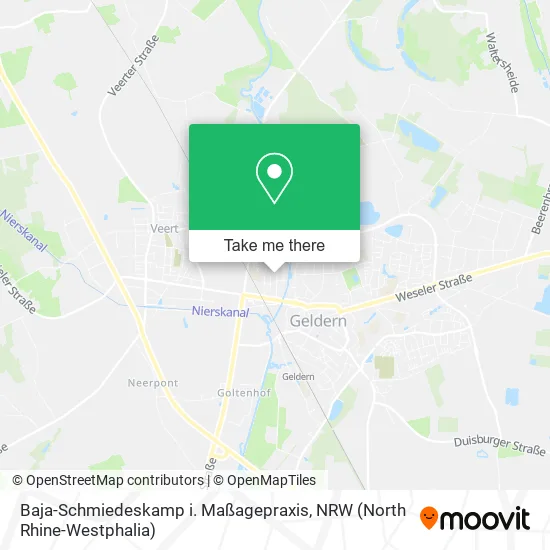 Карта Baja-Schmiedeskamp i. Maßagepraxis