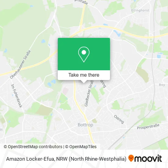 Карта Amazon Locker-Efua