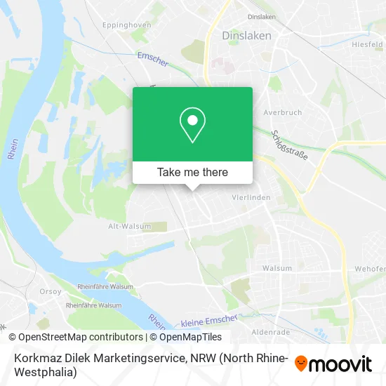 Карта Korkmaz Dilek Marketingservice