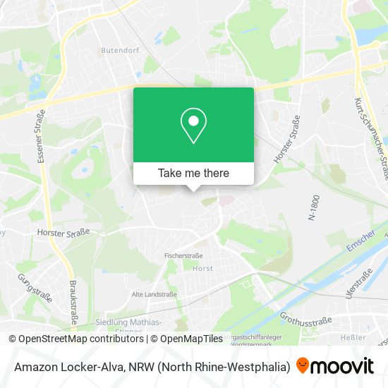 Amazon Locker-Alva map