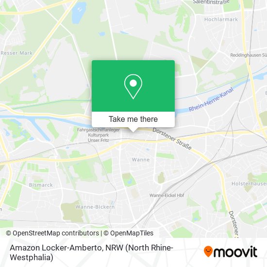 Amazon Locker-Amberto map