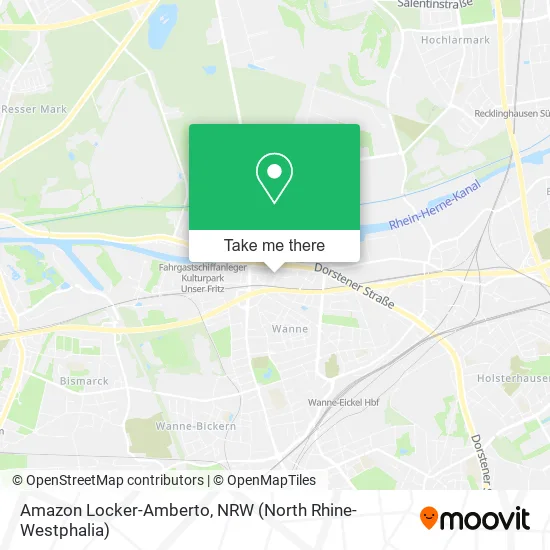 Карта Amazon Locker-Amberto