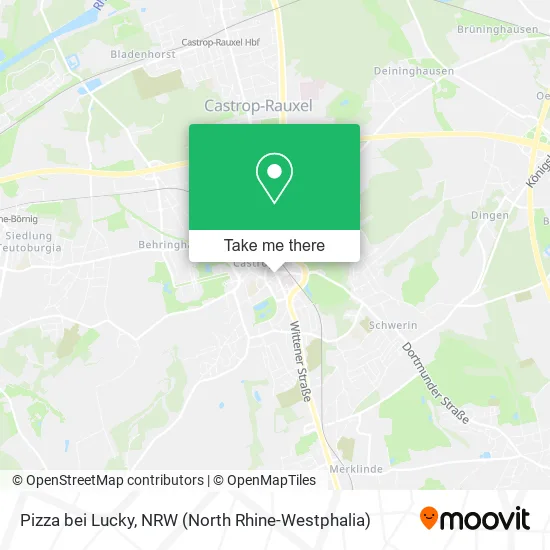 Карта Pizza bei Lucky