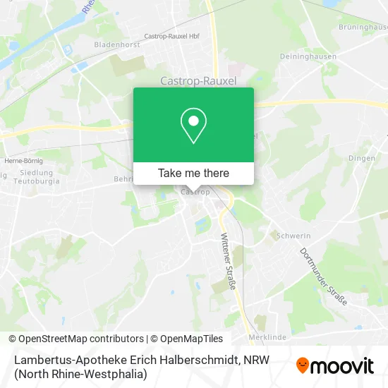 Карта Lambertus-Apotheke Erich Halberschmidt