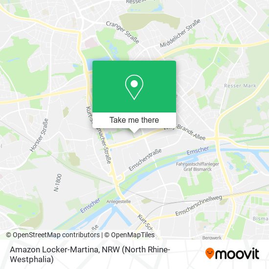 Amazon Locker-Martina map
