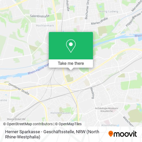 Herner Sparkasse - Geschäftsstelle map