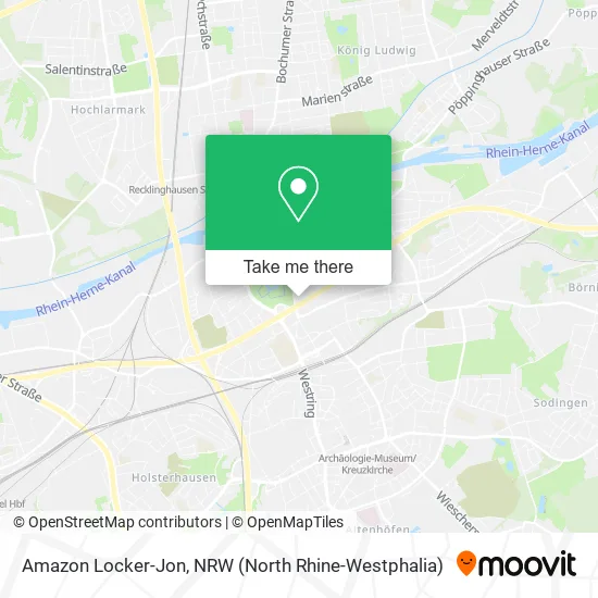 Карта Amazon Locker-Jon