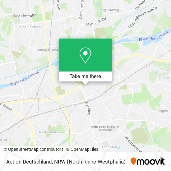 Карта Action Deutschland