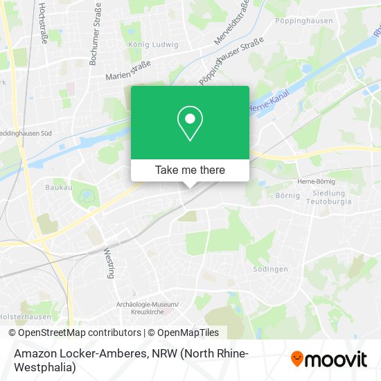 Amazon Locker-Amberes map